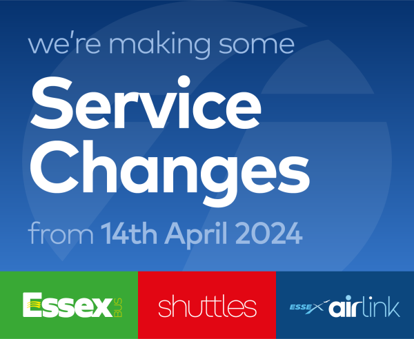 South Essex Service changes from 14th April 2024
